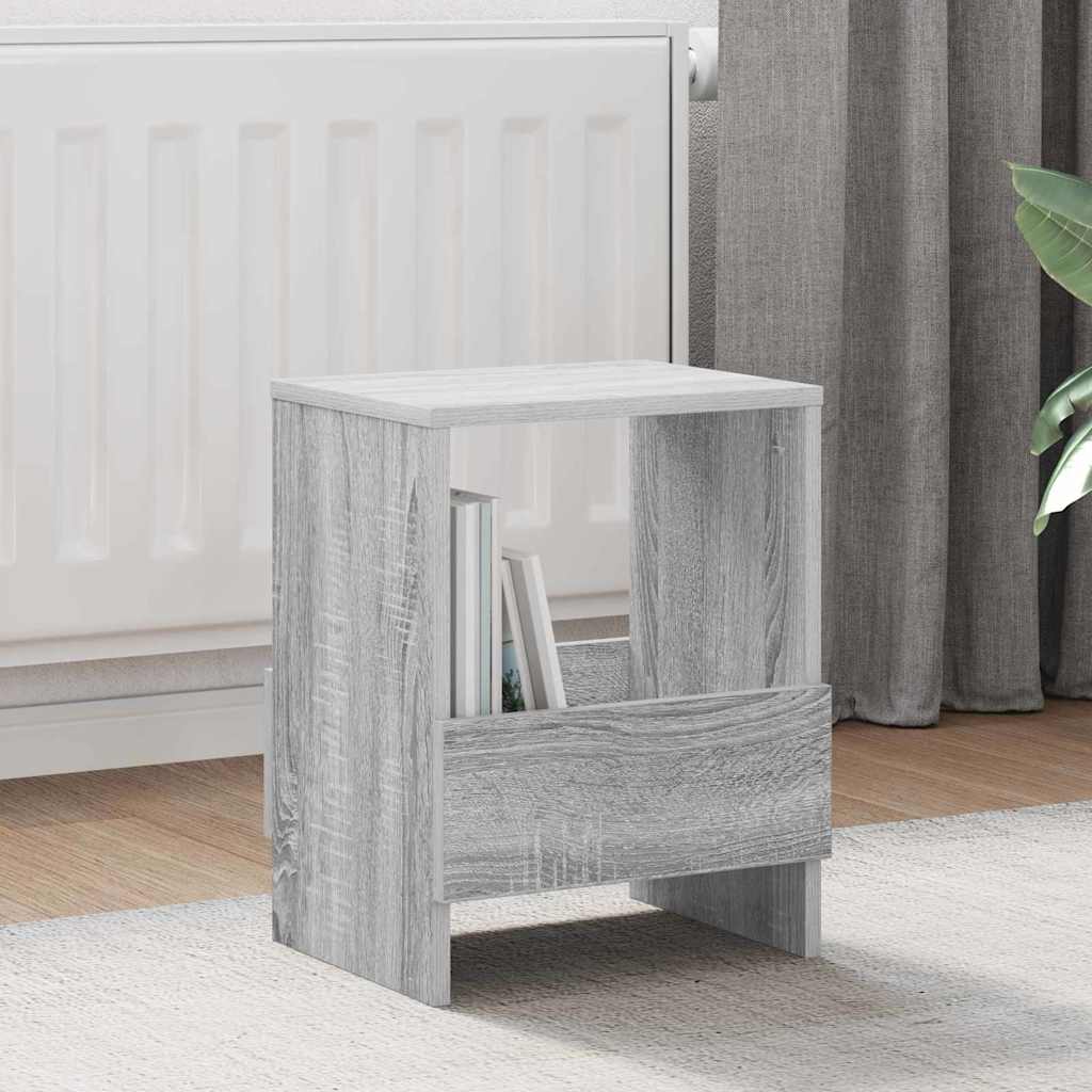 Magazine Rack Grey Sonoma 35 x 30 x 45 cm