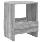 Magazine Rack 2 pcs Grey Sonoma 35 x 30 x 45 cm