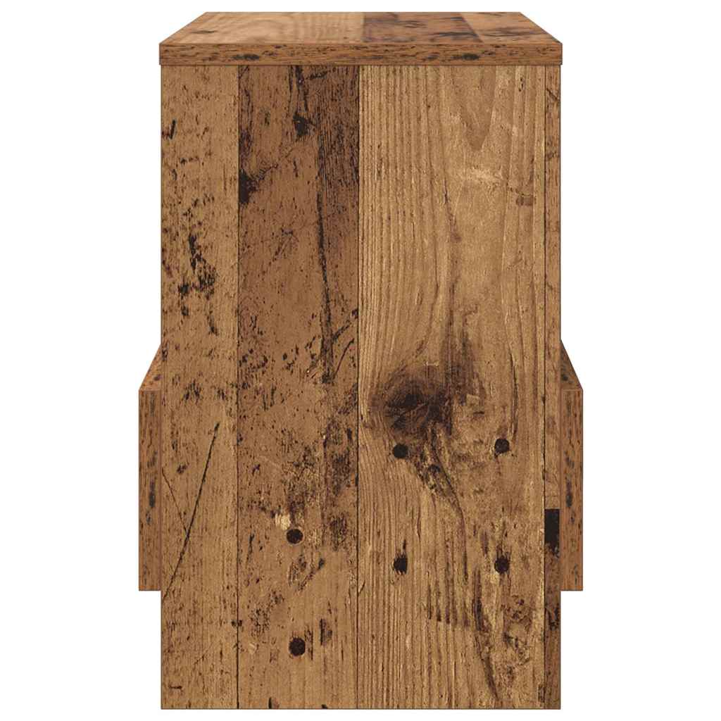 Magazine Rack Old Wood 35 x 30 x 45 cm