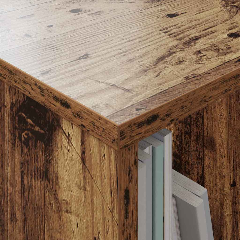 Magazine Rack 2 pcs Old Wood 35 x 30 x 45 cm