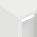 Magazine Rack White 68.5 x 30 x 45 cm