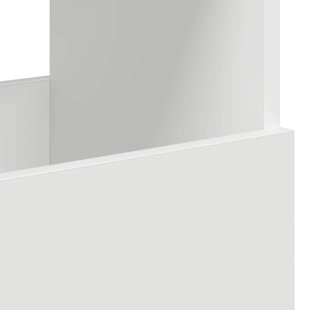 Magazine Rack White 68.5 x 30 x 45 cm