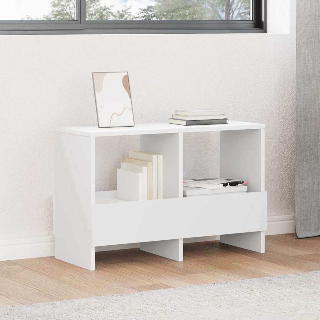Magazine Rack White 68.5 x 30 x 45 cm