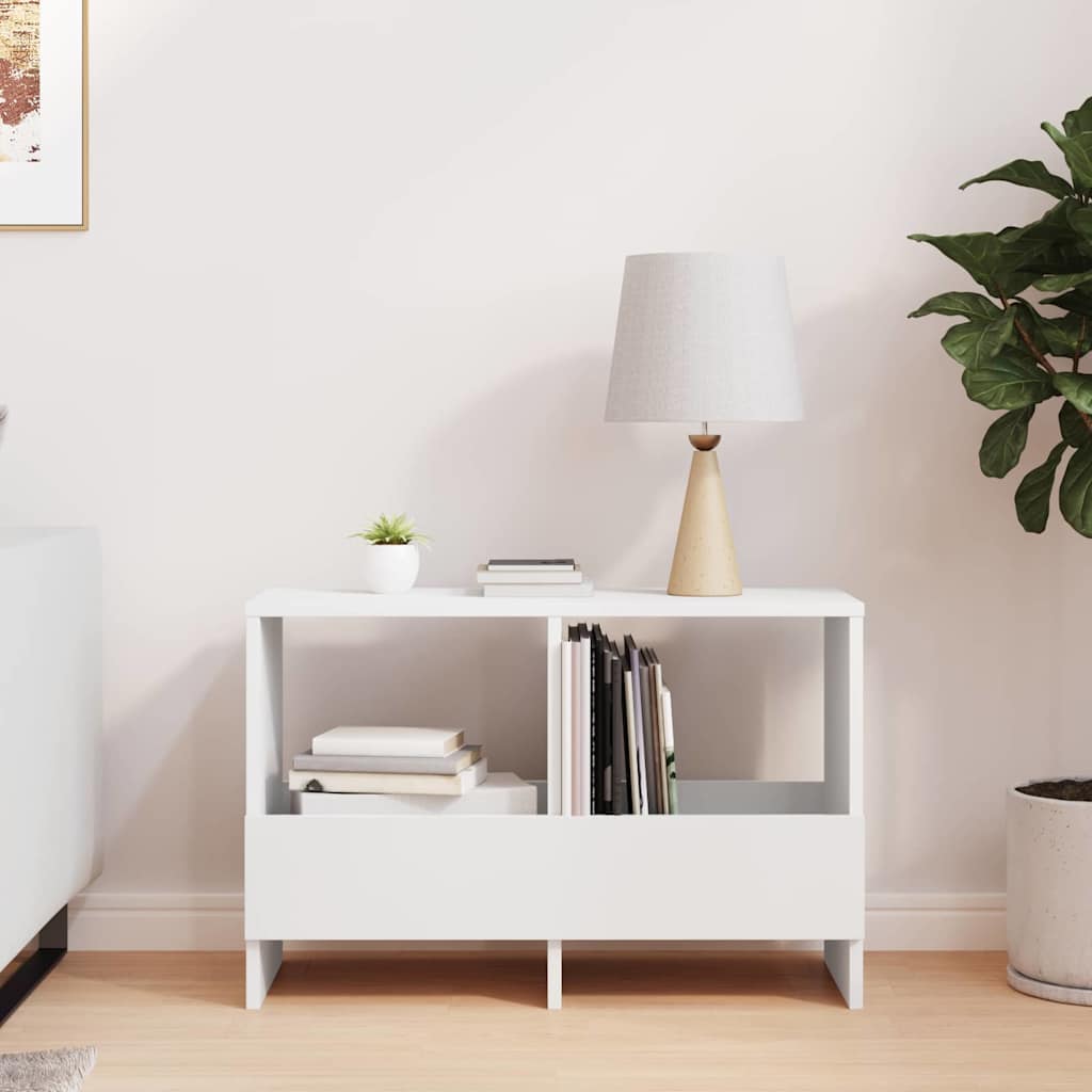 Magazine Rack White 68.5 x 30 x 45 cm