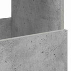 Magazine Rack Concrete Grey 68.5 x 30 x 45 cm