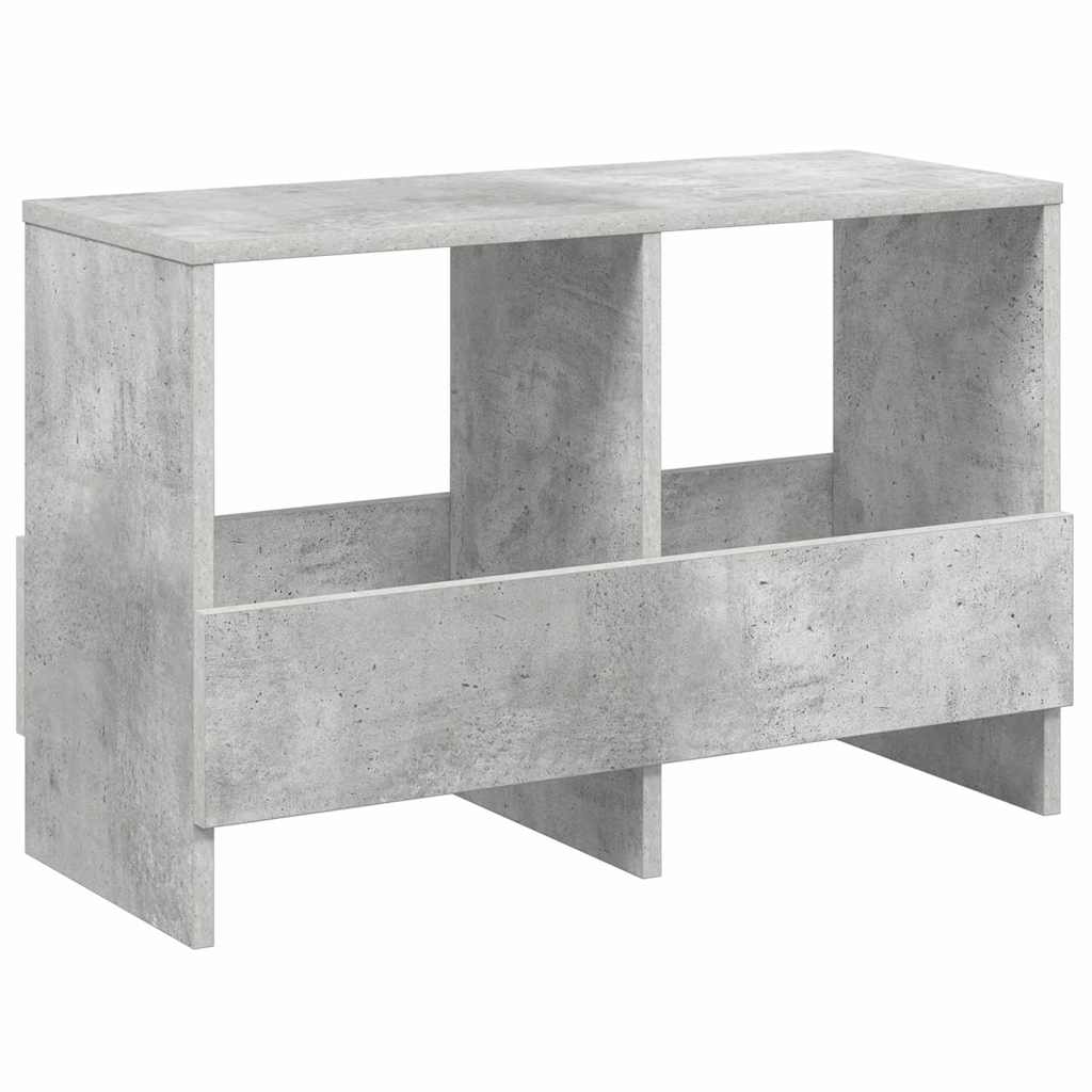 Magazine Rack Concrete Grey 68.5 x 30 x 45 cm