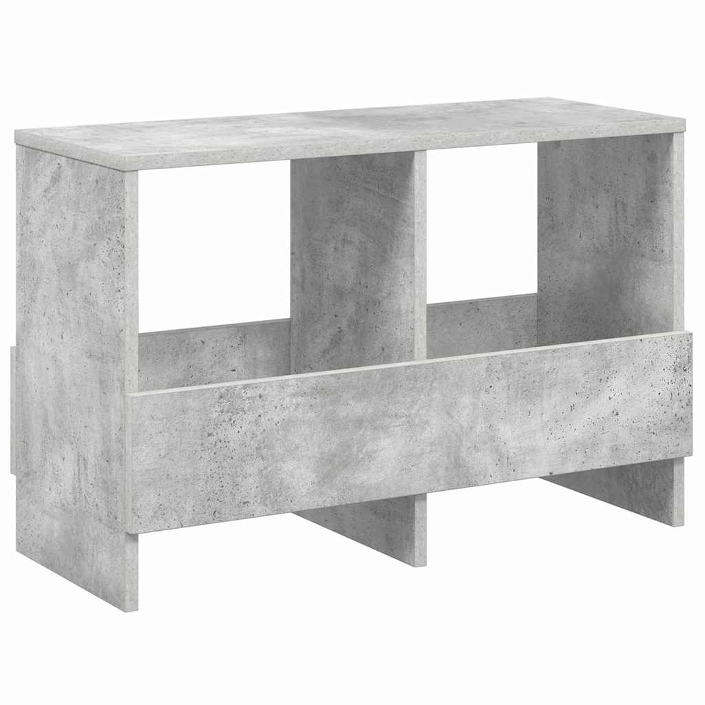 Magazine Rack Concrete Grey 68.5 x 30 x 45 cm