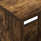 Magazine Rack Smoked Oak 68.5 x 30 x 45 cm