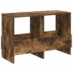 Magazine Rack Smoked Oak 68.5 x 30 x 45 cm
