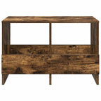 Magazine Rack Smoked Oak 68.5 x 30 x 45 cm