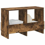 Magazine Rack Smoked Oak 68.5 x 30 x 45 cm