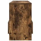 Magazine Rack Smoked Oak 68.5 x 30 x 45 cm