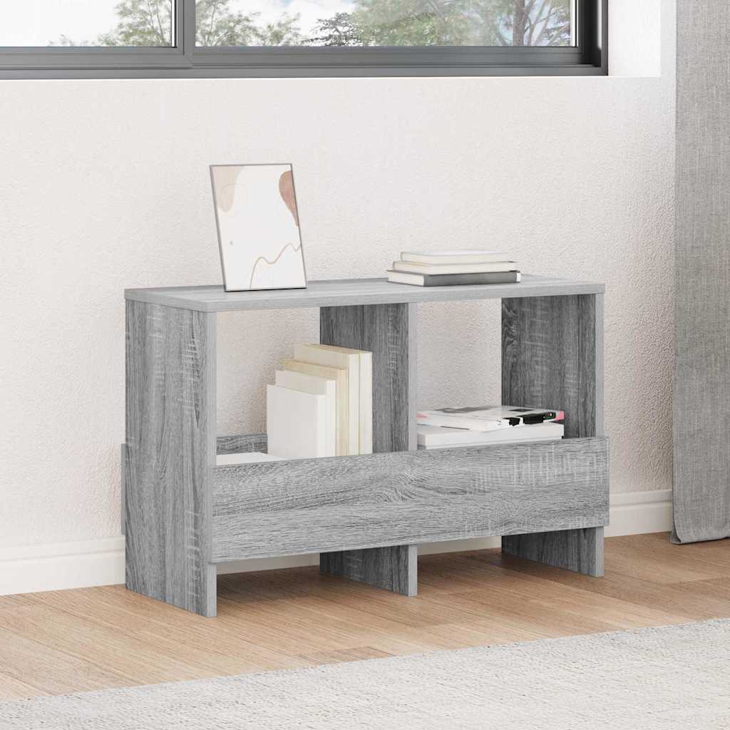Magazine Rack Grey Sonoma 68.5 x 30 x 45 cm
