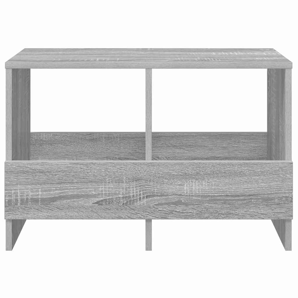 Magazine Rack Grey Sonoma 68.5 x 30 x 45 cm