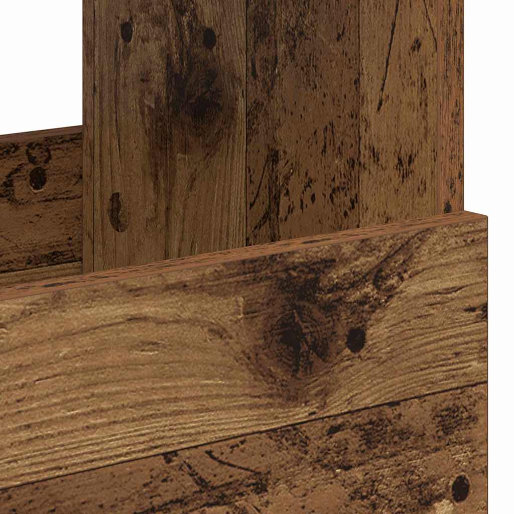 Magazine Rack Old Wood 68.5 x 30 x 45 cm