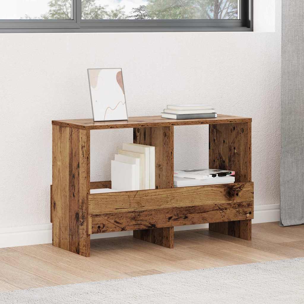 Magazine Rack Old Wood 68.5 x 30 x 45 cm