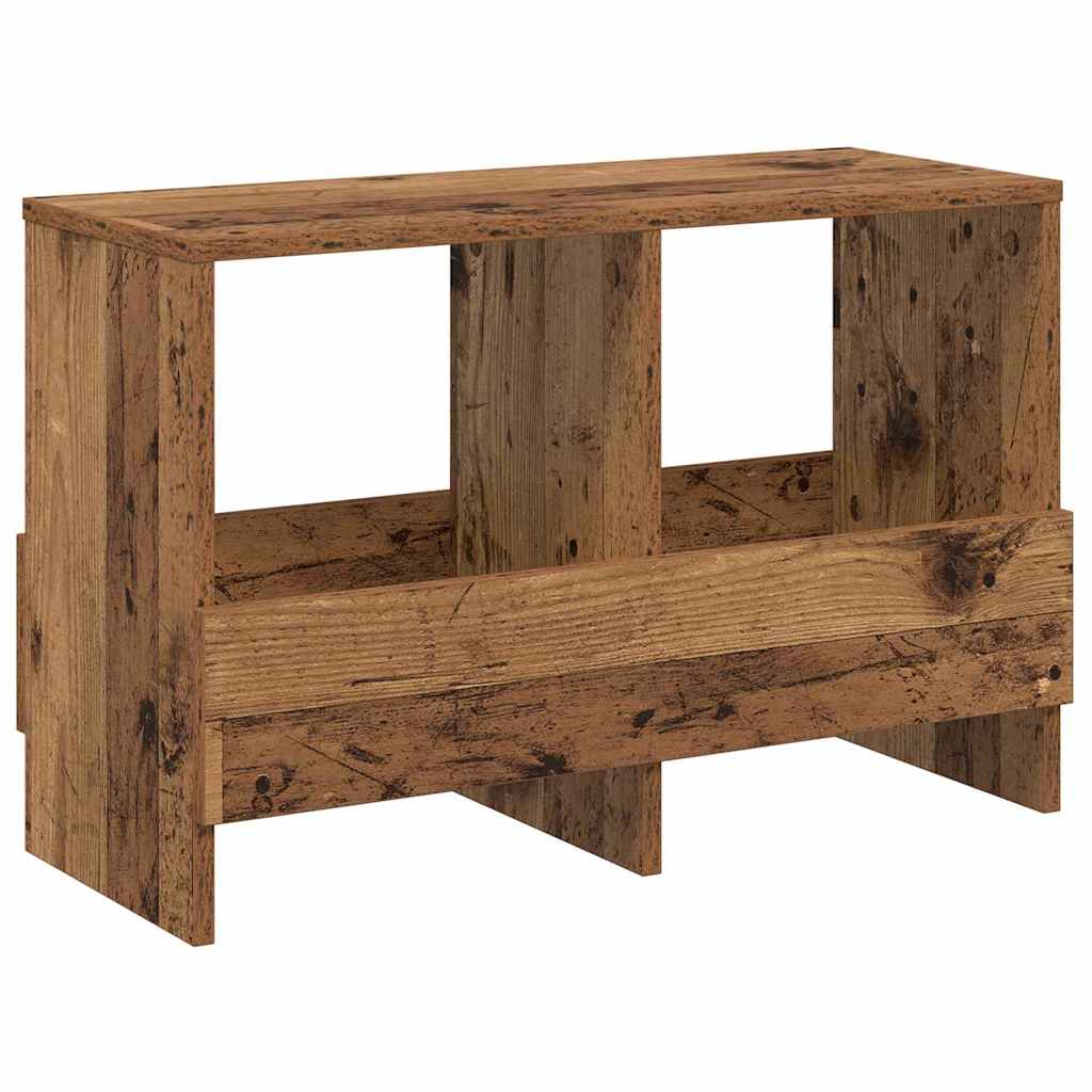 Magazine Rack Old Wood 68.5 x 30 x 45 cm