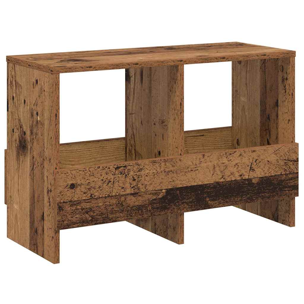 Magazine Rack Old Wood 68.5 x 30 x 45 cm