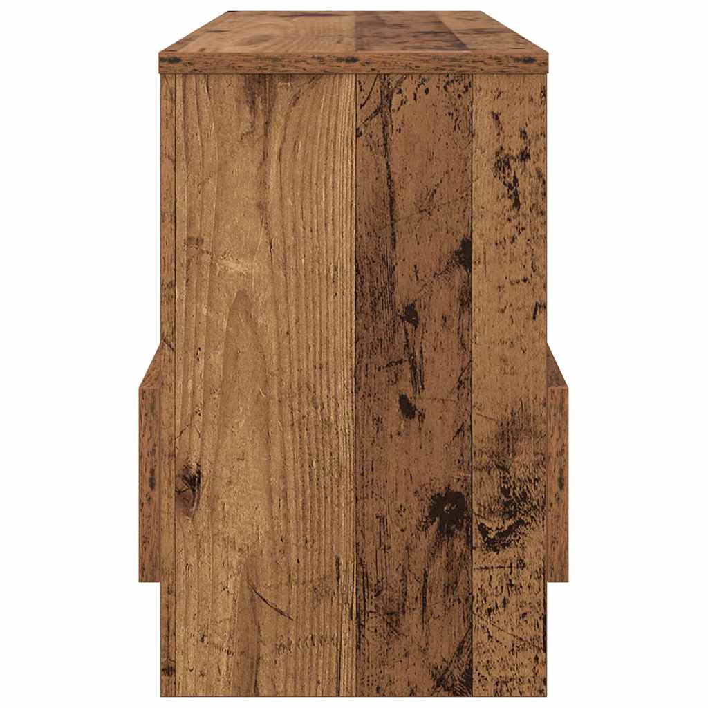 Magazine Rack Old Wood 68.5 x 30 x 45 cm