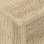 Bedside Table Sonoma Oak 40.5 x 40 x 48 cm Engineered Wood