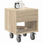Bedside Table 2 pcs Sonoma Oak 40.5 x 40 x 48 cm
