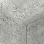 Bedside Table 2 pcs Concrete Grey 40.5 x 40 x 48 cm