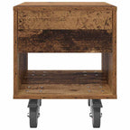 Bedside Table Old Wood 40.5 x 40 x 48 cm Engineered Wood