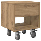 Bedside Table 2 pcs Artisan Oak 40.5 x 40 x 48 cm