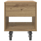 Bedside Table 2 pcs Artisan Oak 40.5 x 40 x 48 cm