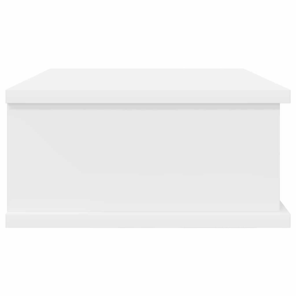 Bedside Table White 40 x 31 x 15 cm Engineered Wood