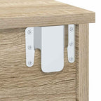 Bedside Table 2 pcs Sonoma Oak 40 x 31 x 15 cm Engineered Wood