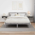 Bedside Table 2 pcs Concrete Grey 40 x 31 x 15 cm