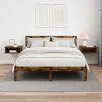 Bedside Table 2 pcs Smoked Oak 40 x 31 x 15 cm Engineered Wood