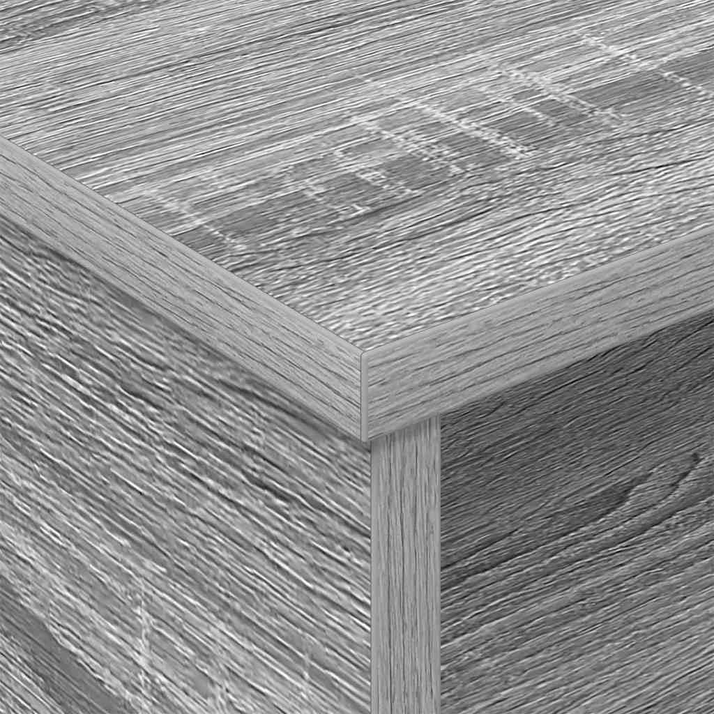 Bedside Table Grey Sonoma 40 x 31 x 15 cm Engineered Wood