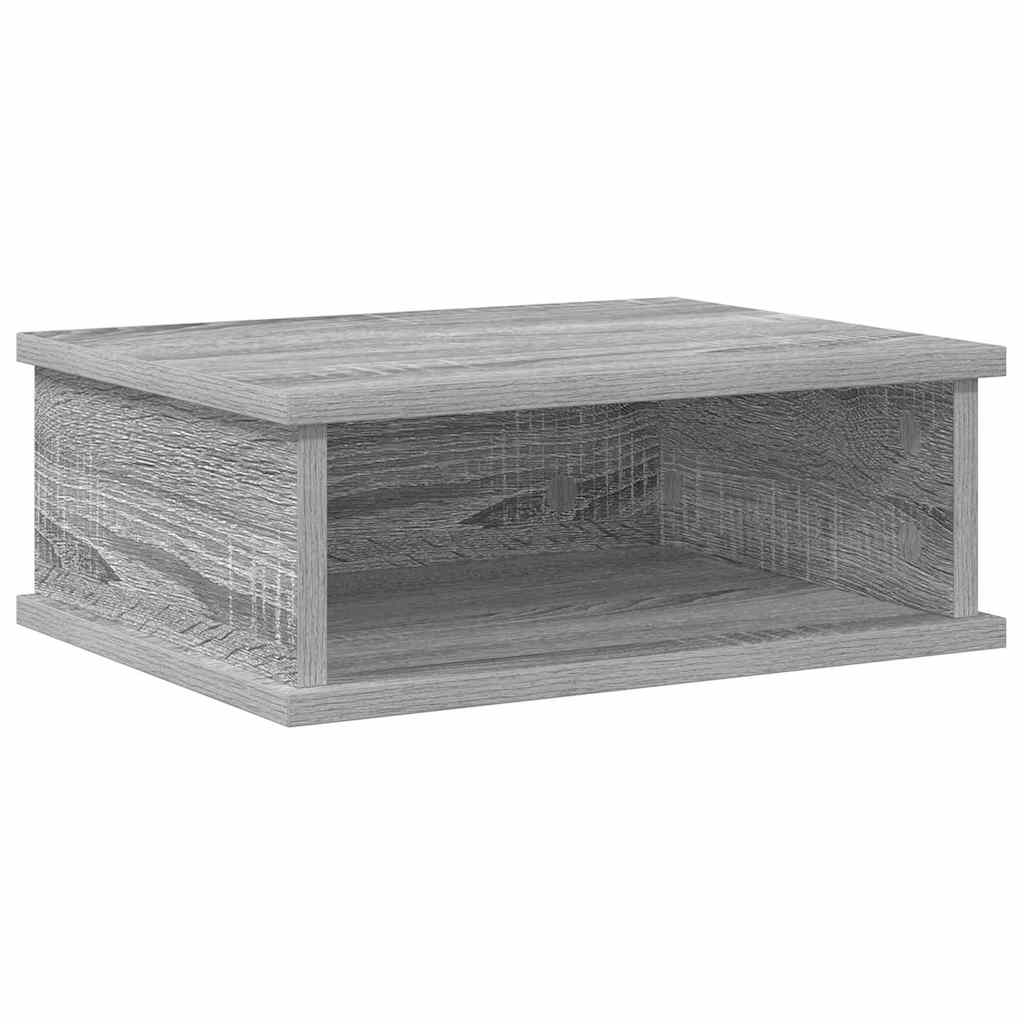 Bedside Table Grey Sonoma 40 x 31 x 15 cm Engineered Wood