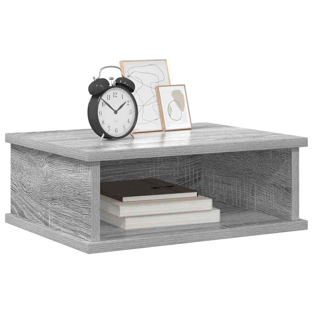 Bedside Table 2 pcs Grey Sonoma 40 x 31 x 15 cm Engineered Wood