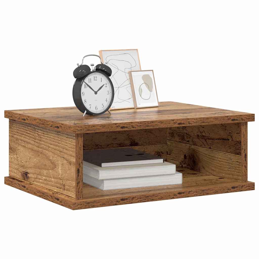 Bedside Table Old Wood 40 x 31 x 15 cm Engineered Wood