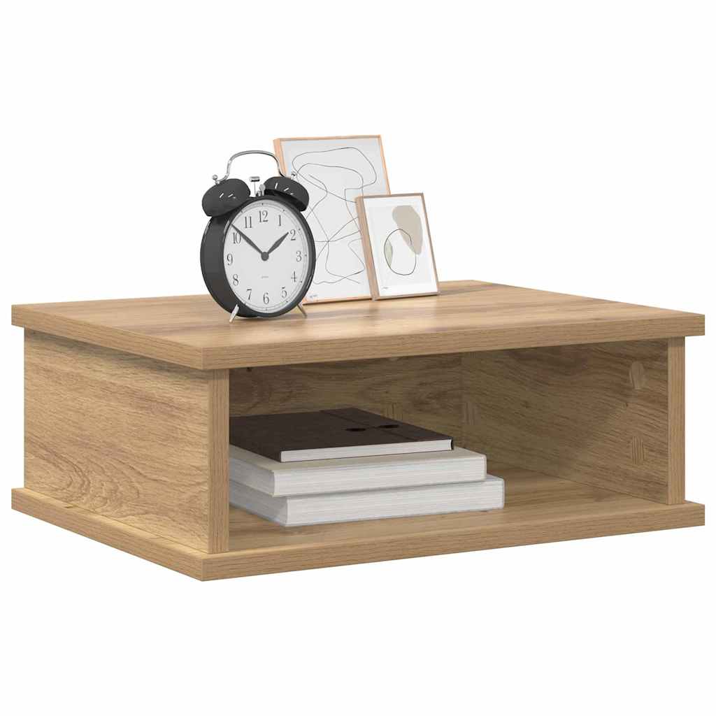 Bedside Table 2 pcs Artisan Oak 40 x 31 x 15 cm Engineered Wood