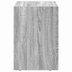 Bedside Table Grey Sonoma 40 x 35 x 50 cm Engineered Wood