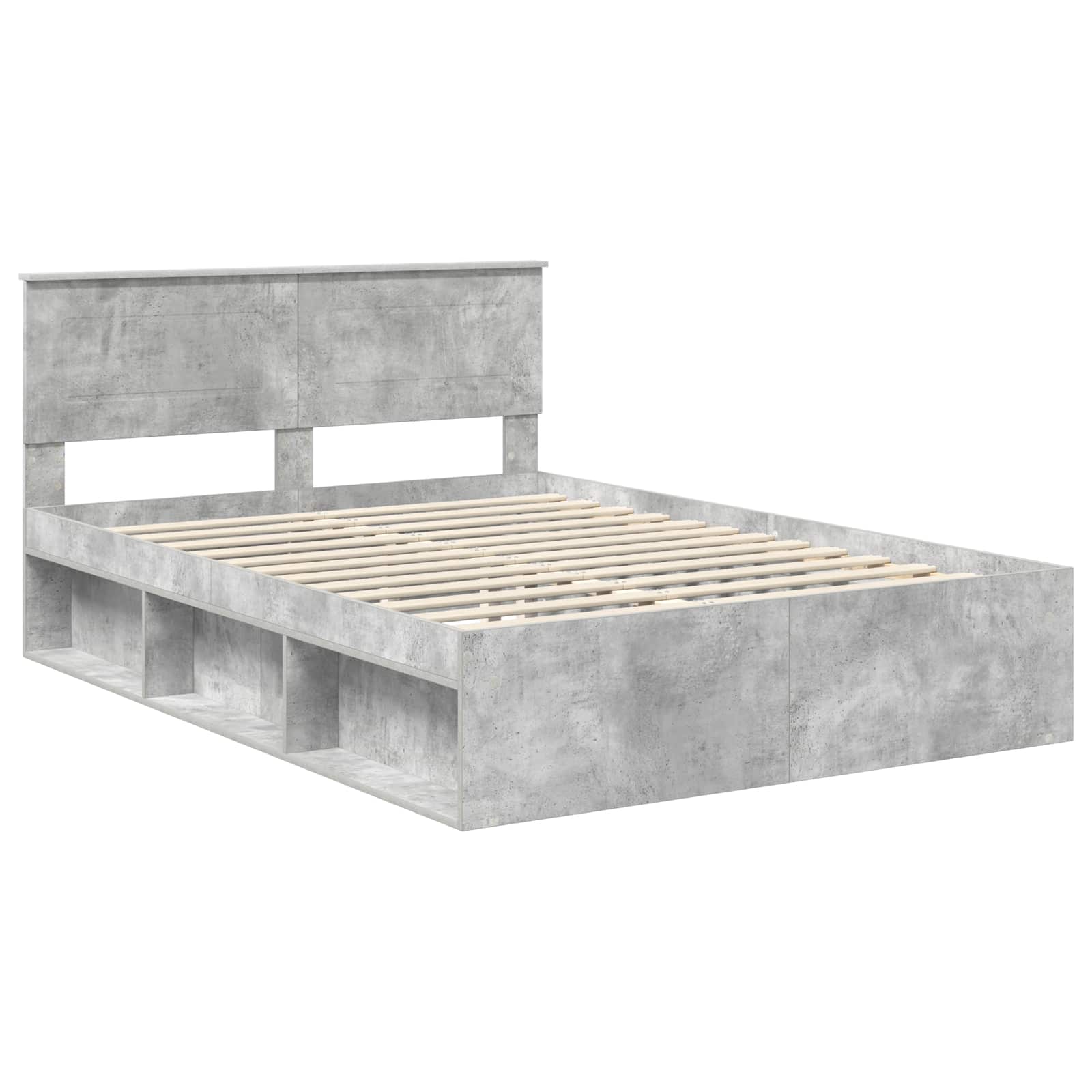 Bed Frame with Headboard Concerte 160 x 200 cm Engineered wood