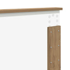 Bed Frame Artisian Oak 160 x 200 cm Engineered wood