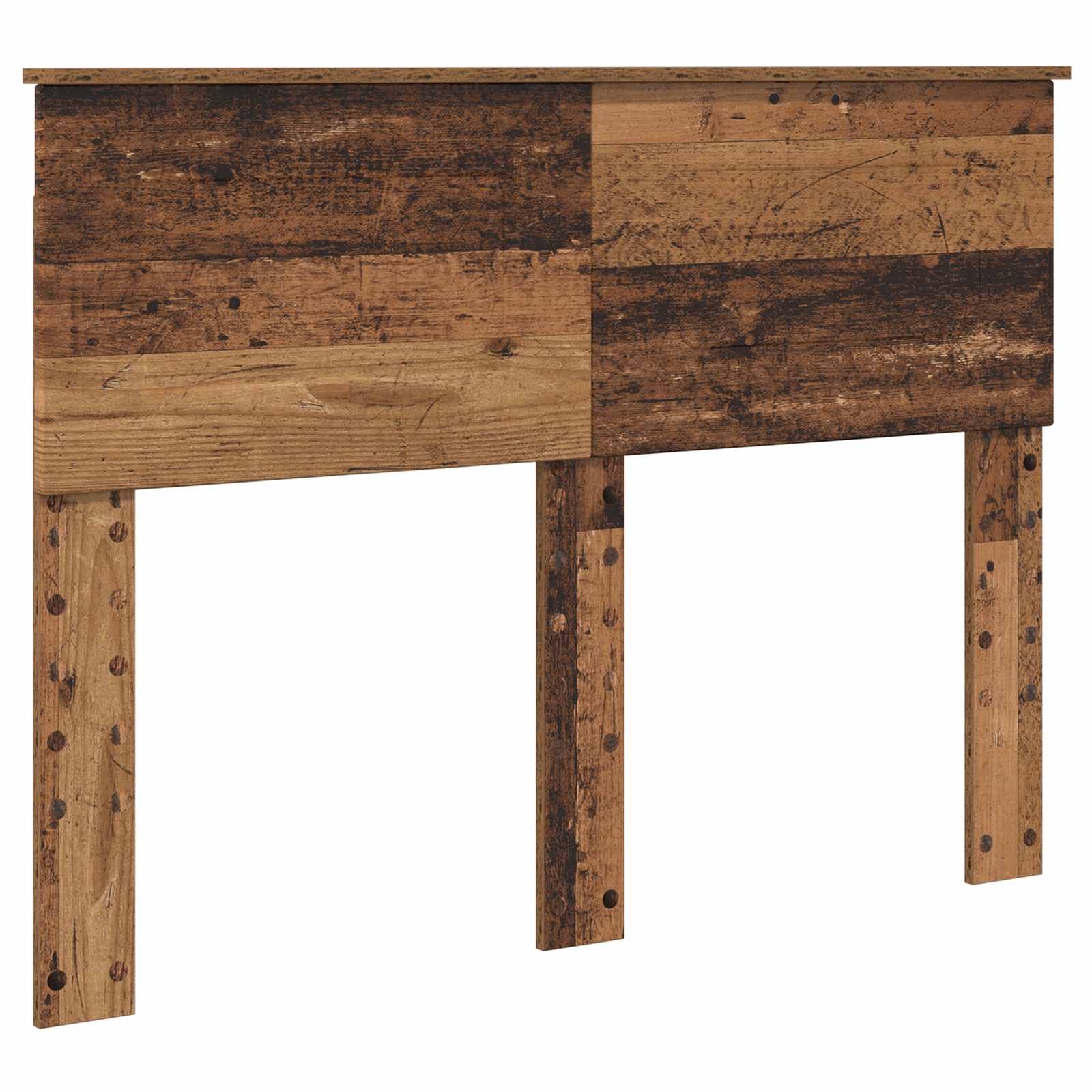 Bed Frame with Headboard Old Wood 120 x 200 cm Engineered wood