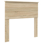 Bed Frame with Headboard Sonoma 100 x 200 cm Engineered wood