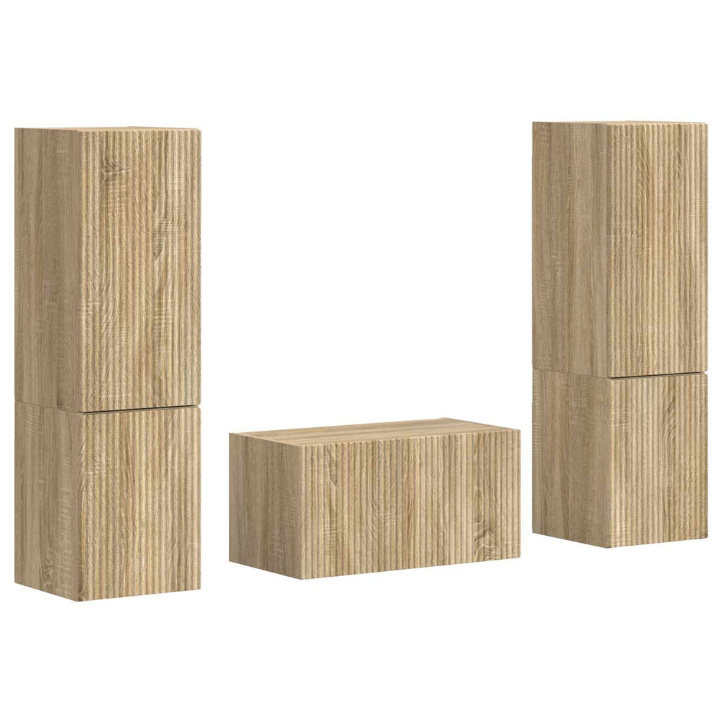 3 pcs Sonoma Oak
