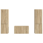 3 pcs Sonoma Oak