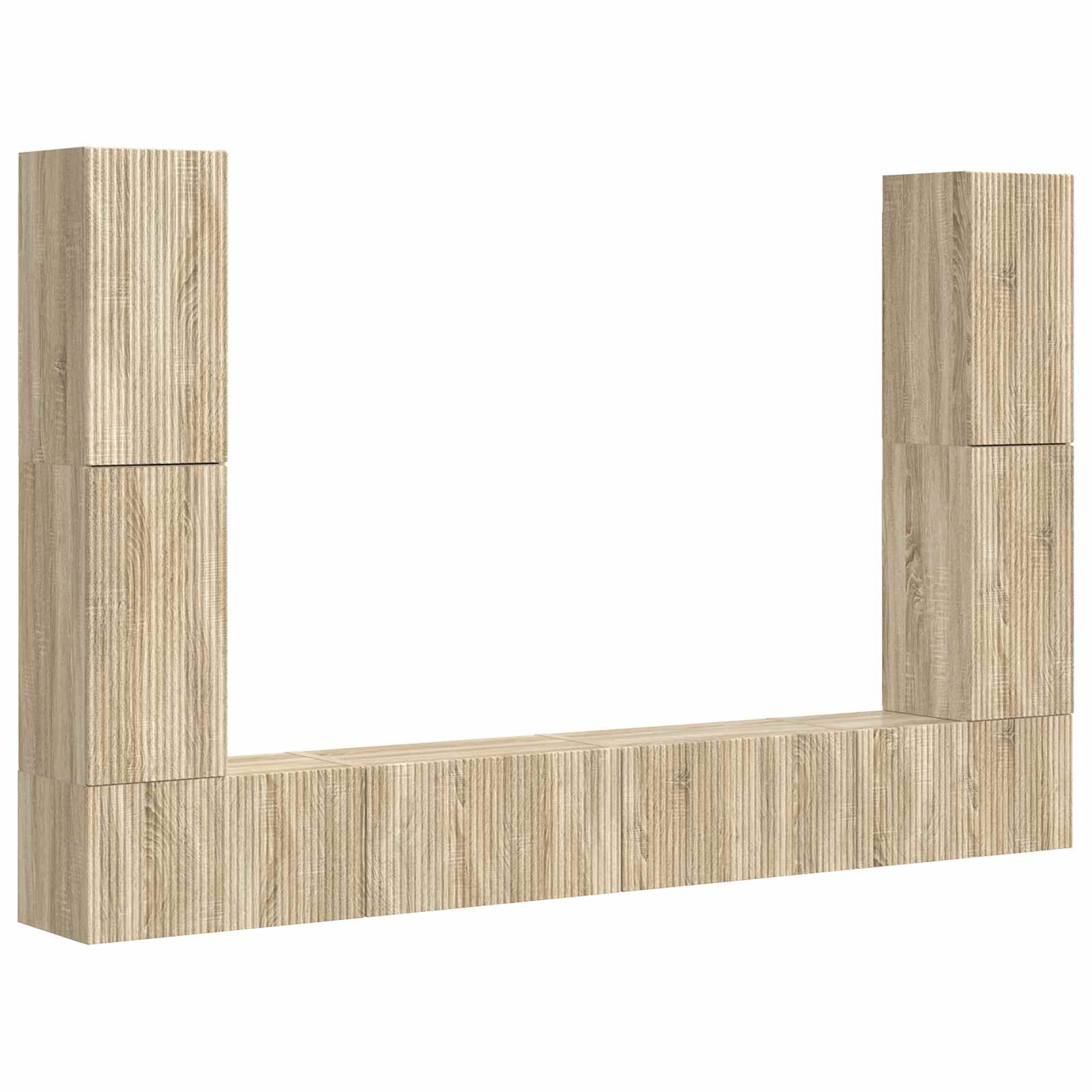 4 pcs Sonoma Oak