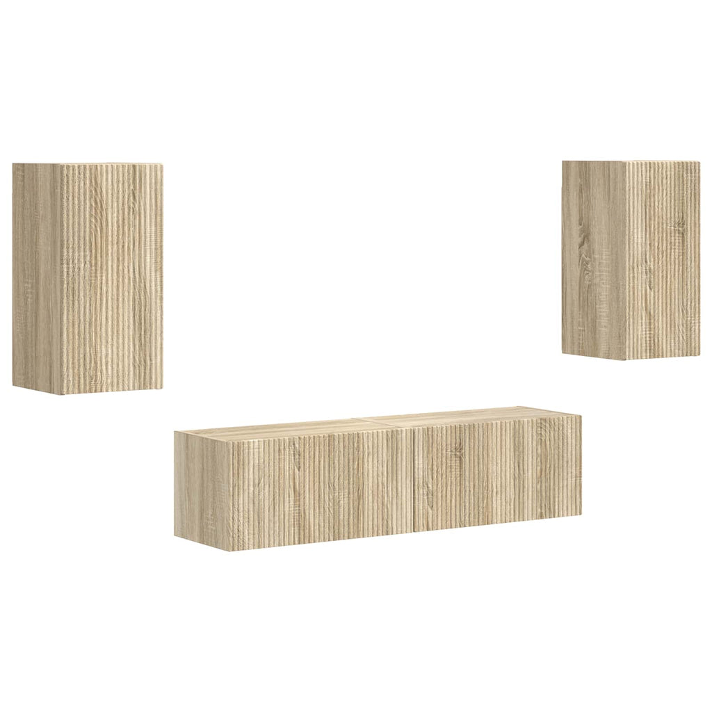 2 pcs Sonoma Oak