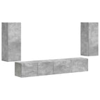 3 pcs Concrete Grey