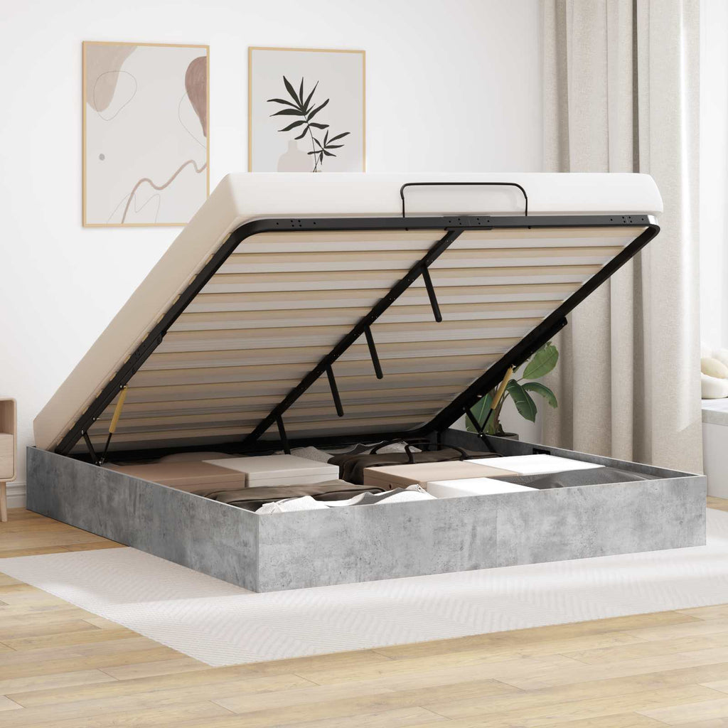 Ottoman Bed Frame Concerte 203 x 180 x 25 cm Chipboard