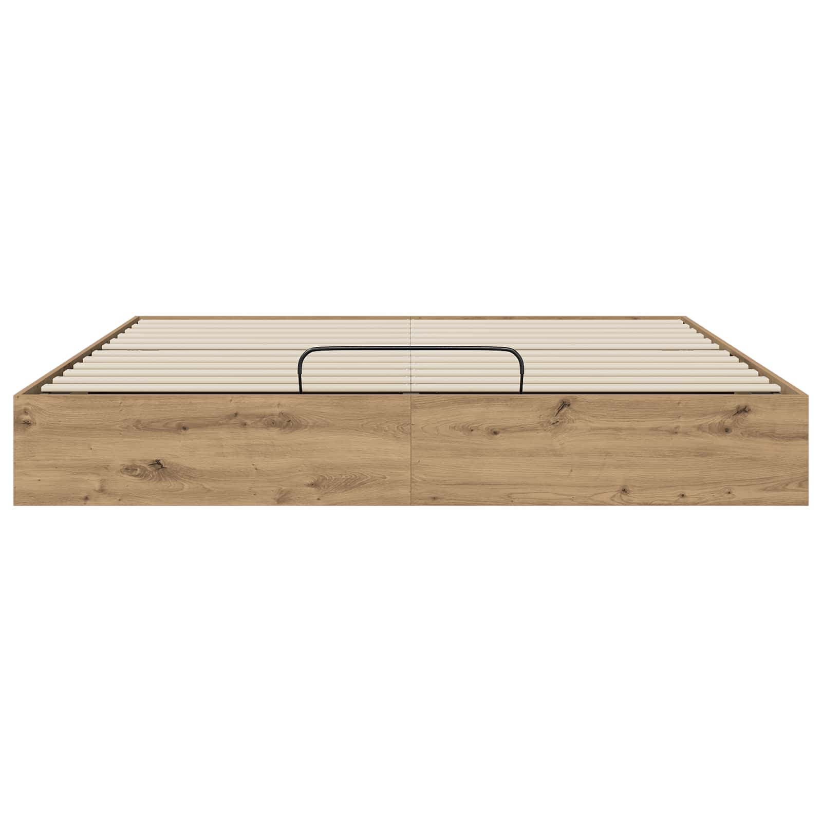 Ottoman Bed Frame Artisian Oak 203 x 180 x 25 cm Chipboard
